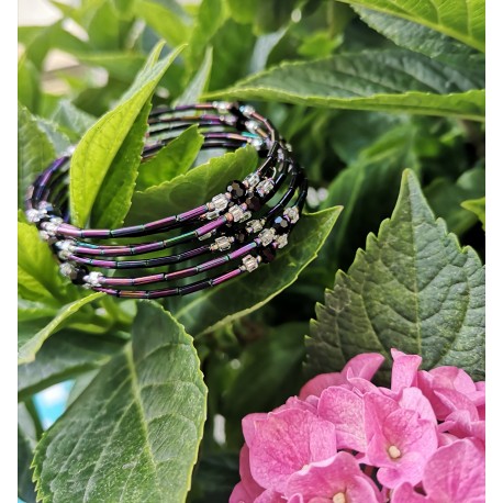 Bransoletka z kamieni naturalnych